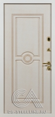 Входная дверь Версаче для дома и квартиры вид изнутри
