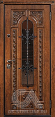 Входная дверь Лацио для дома вид снаружи