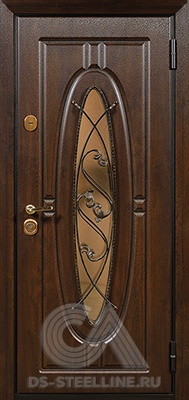 Входная дверь Монарх для дома вид снаружи